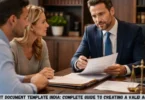 agreement document template india: complete guide to creating a valid agreement