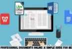 create professional documents online: a simple guide for beginners