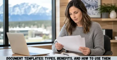 document templates: types, benefits, and how to use them