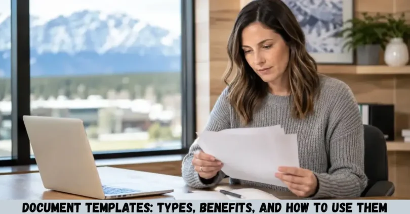 document templates: types, benefits, and how to use them