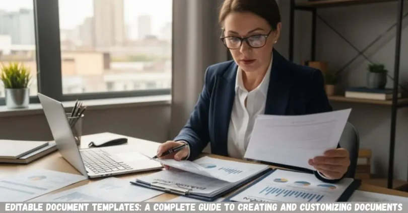 editable document templates: a complete guide to creating and customizing documents