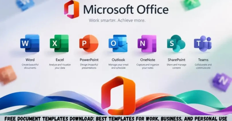 free document templates download: best templates for work, business, and personal use