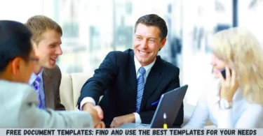 free document templates: find and use the best templates for your needs