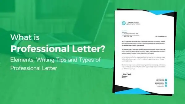 professional letter 