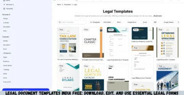 legal document templates india free: download, edit, and use essential legal forms