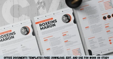 office documents templates free: download, edit, and use for work or study