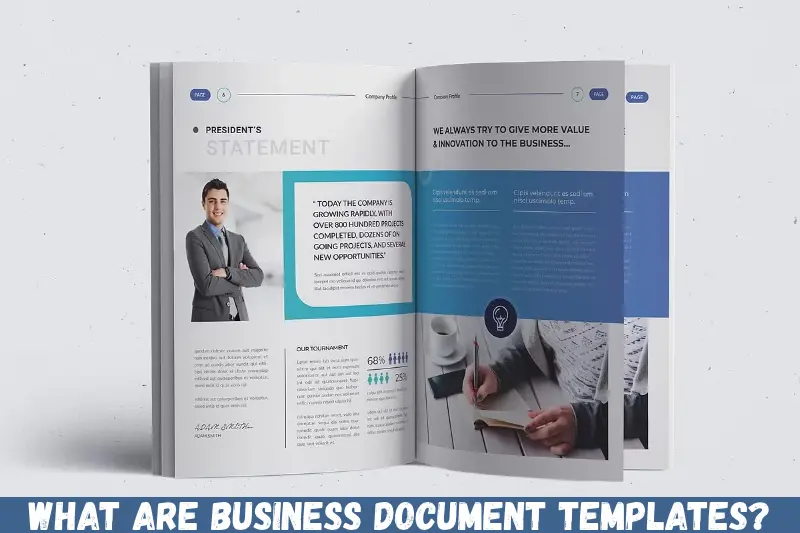 what are business document templates?