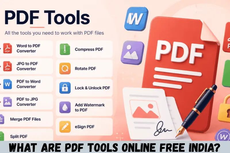 what are pdf tools online free india?