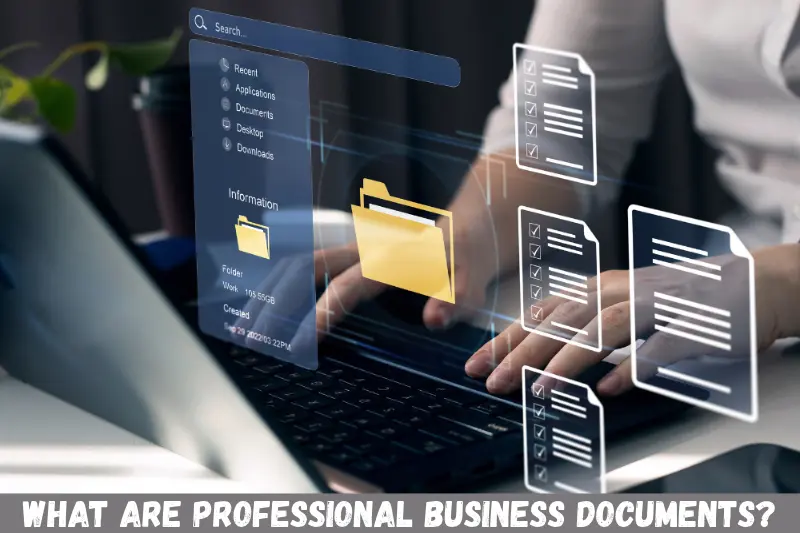 what are professional business documents?