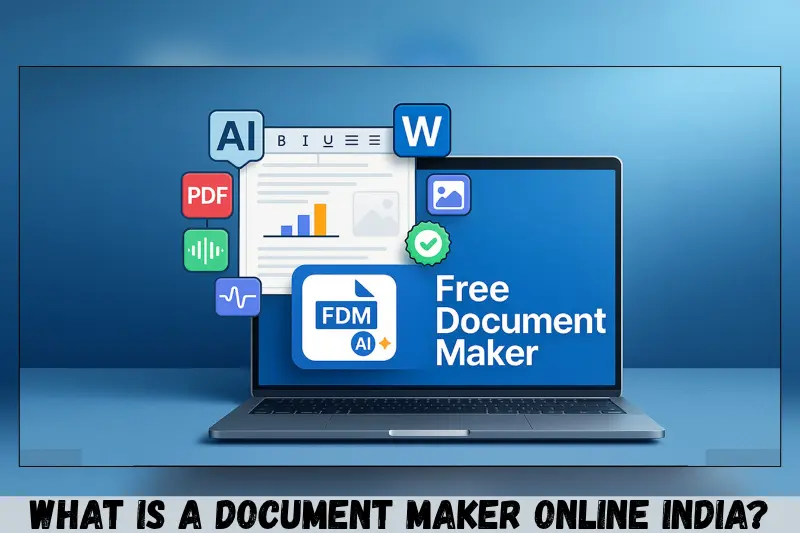 what is a document maker online india?