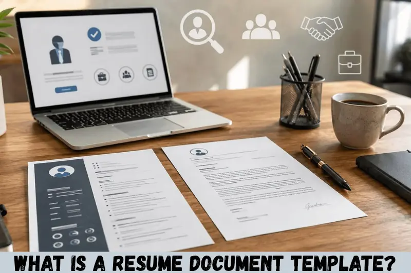 what is a resume document template?