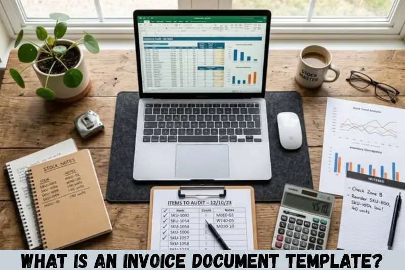 what is an invoice document template?